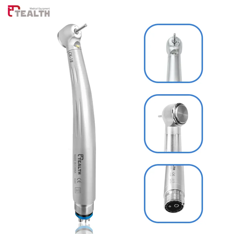 LED High Speed Dental Handpiece Model: CK18 (Tealth)