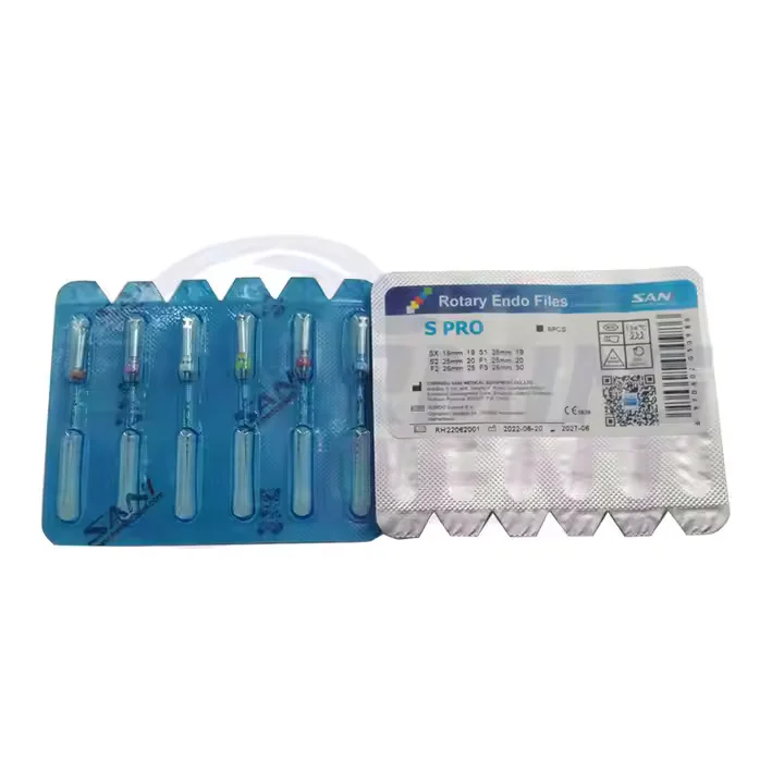 S-Pro Super Taper NITI files for endo motor ISO/CE/FDA Approved (Sani Dental)